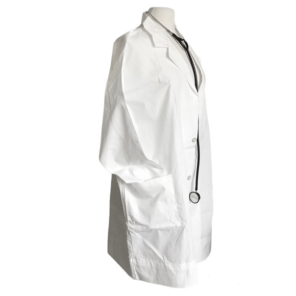 Allstar Uniforms Lab Coat & Stethoscope - Picture 3 of 9